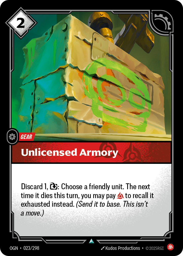 Unlicensed Armory - 23 - [OGN]