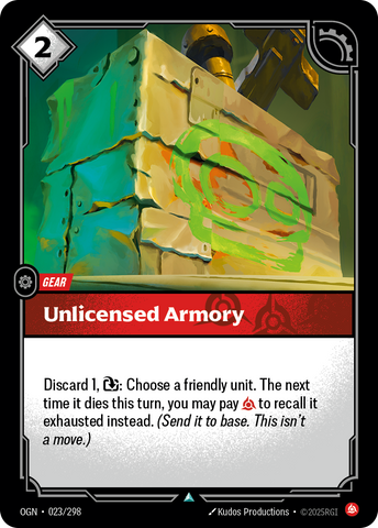 Unlicensed Armory - 23 - [OGN]
