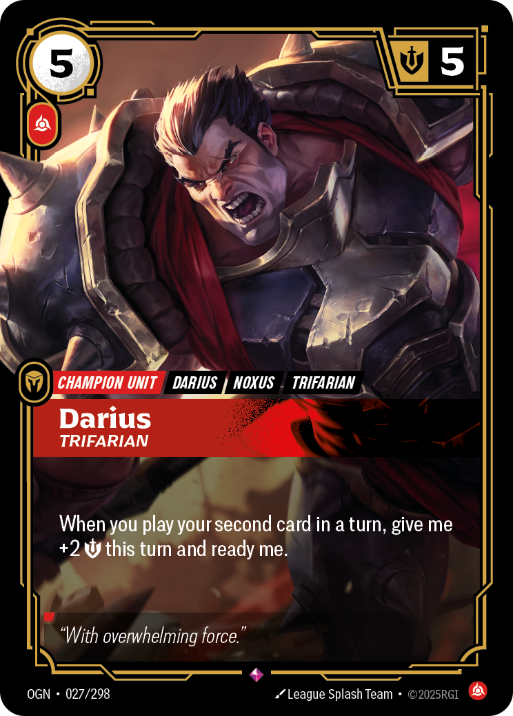 Darius - Trifarian - 27 - [OGN]