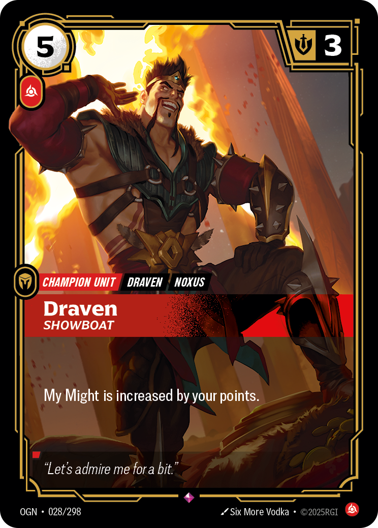 Draven - Showboat - 28 - [OGN]