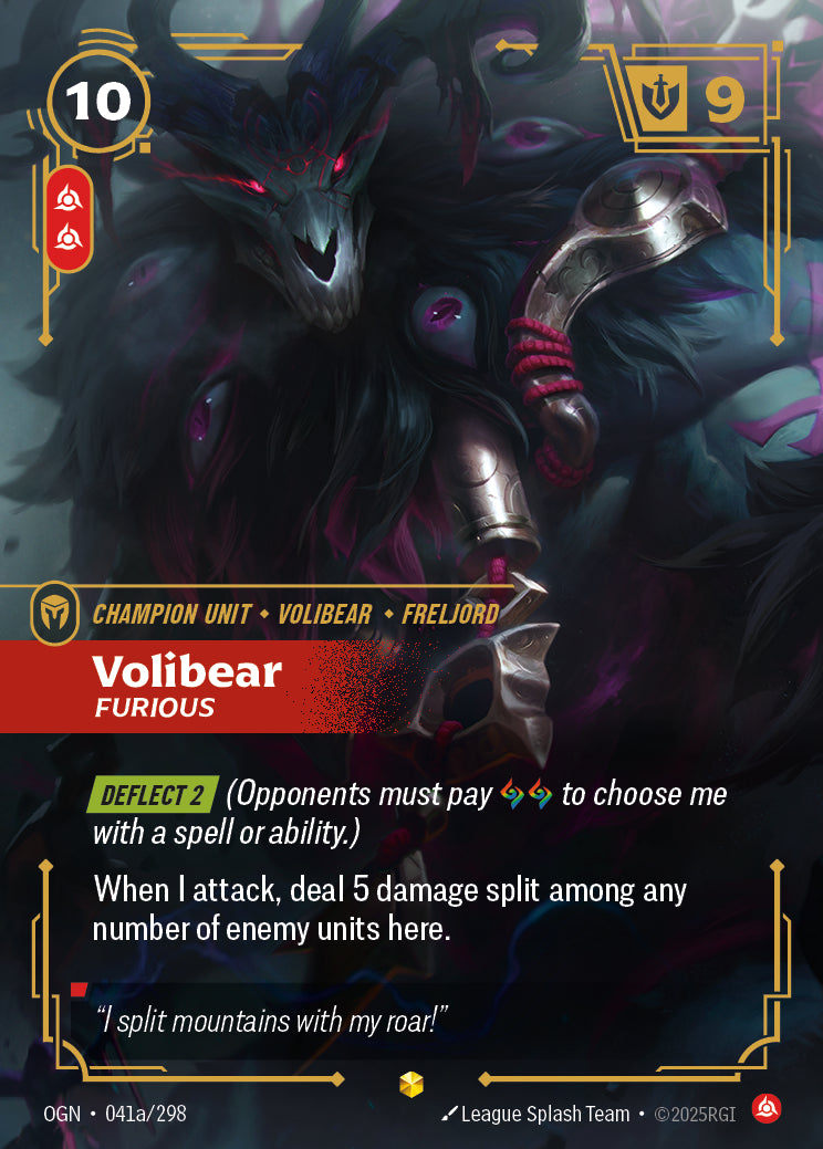 Volibear - Furious (Alternate Art) - 41 - [OGN]