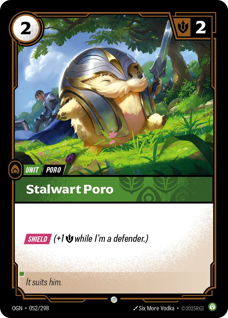 Stalwart Poro - 52 - [OGN]