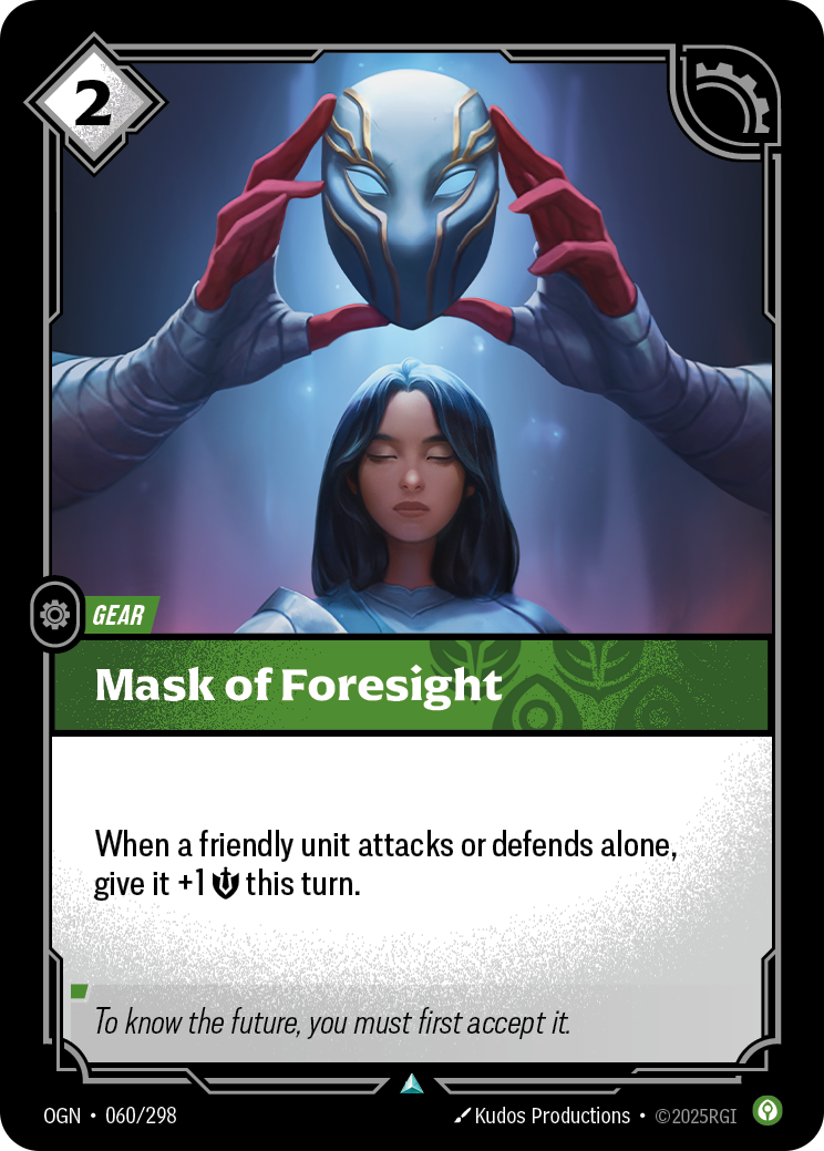 Mask of Foresight - 60 - [OGN]