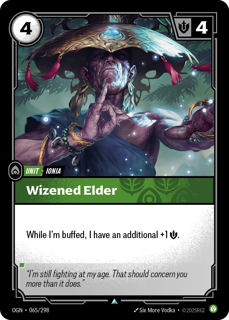 Wizened Elder - 65 - [OGN]