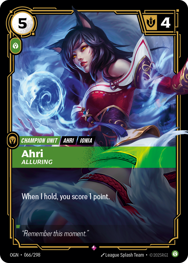 Ahri - Alluring - 66 - [OGN]