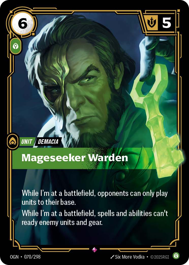 Mageseeker Warden - 70 - [OGN]