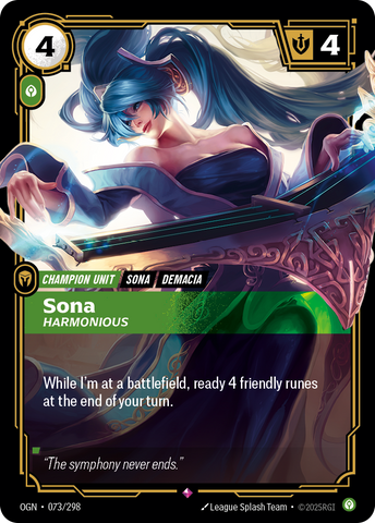 Sona - Harmonious - 73 - [OGN]