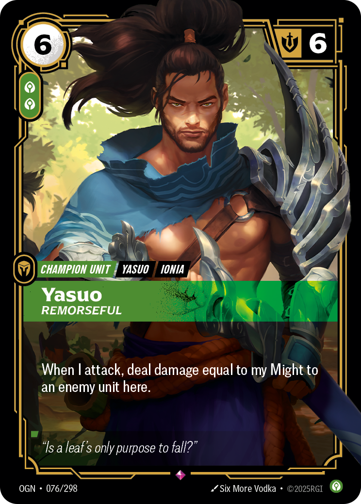 Yasuo - Remorseful - 76 - [OGN]