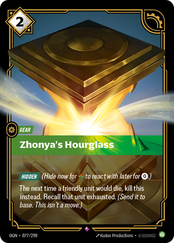 Zhonya's Hourglass - 77 - [OGN]