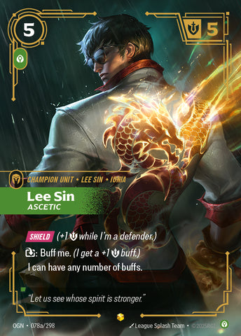 Lee Sin - Ascetic (Alternate Art) - 78 - [OGN]