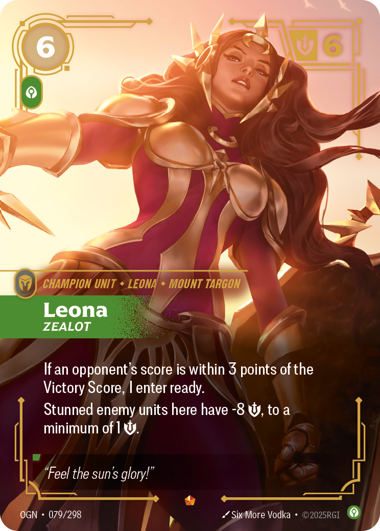 Leona - Zealot - 79 - [OGN]