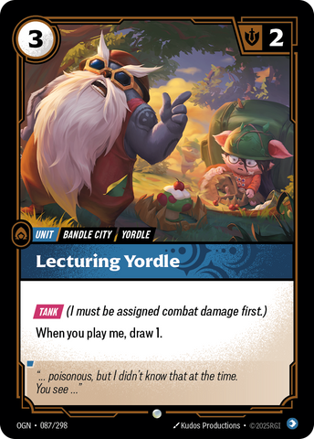Lecturing Yordle - 87 - [OGN]