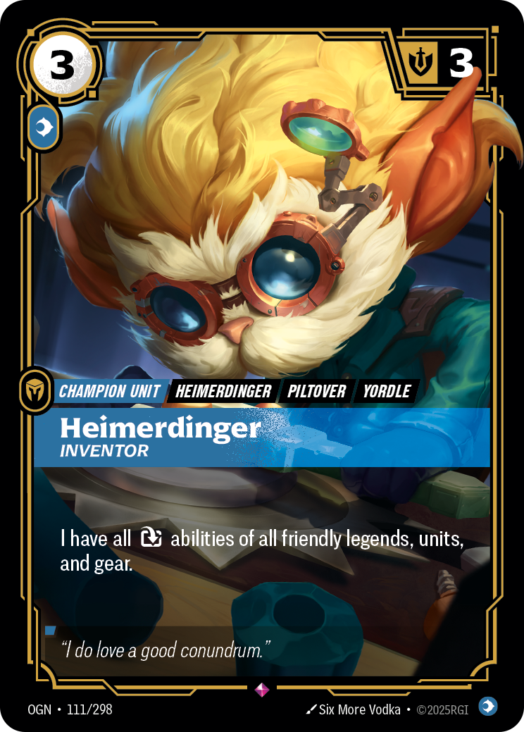 Heimerdinger - Inventor - 111 - [OGN]