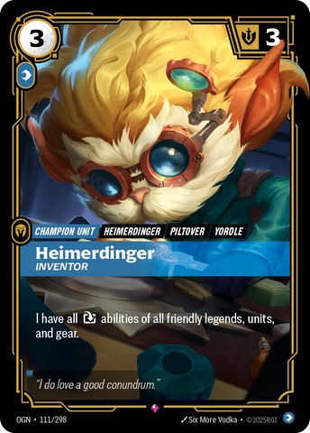 Heimerdinger - Inventor - 111 - [OGN]