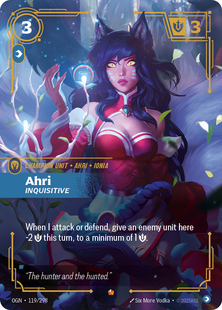 Ahri - Inquisitive - 119 - [OGN]