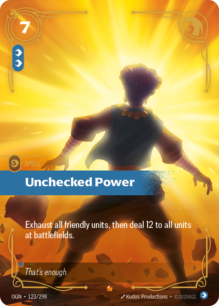 Unchecked Power - 123 - [OGN]
