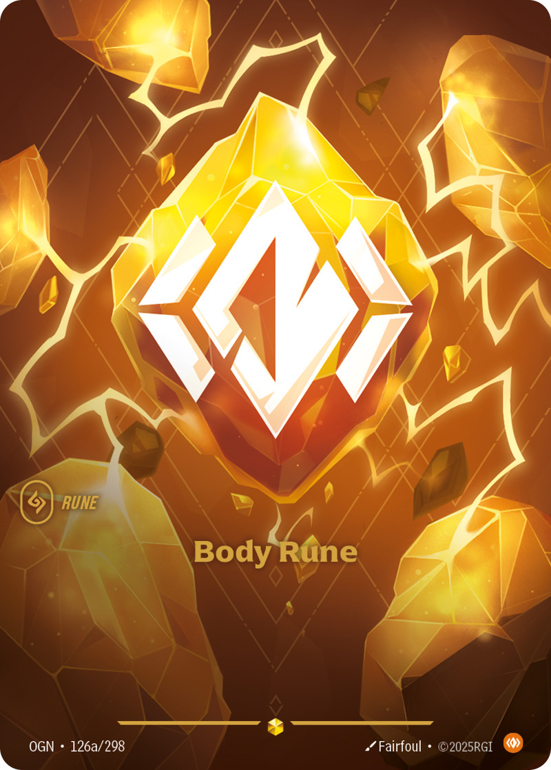 Body Rune (Alternate Art) - 126 - [OGN]