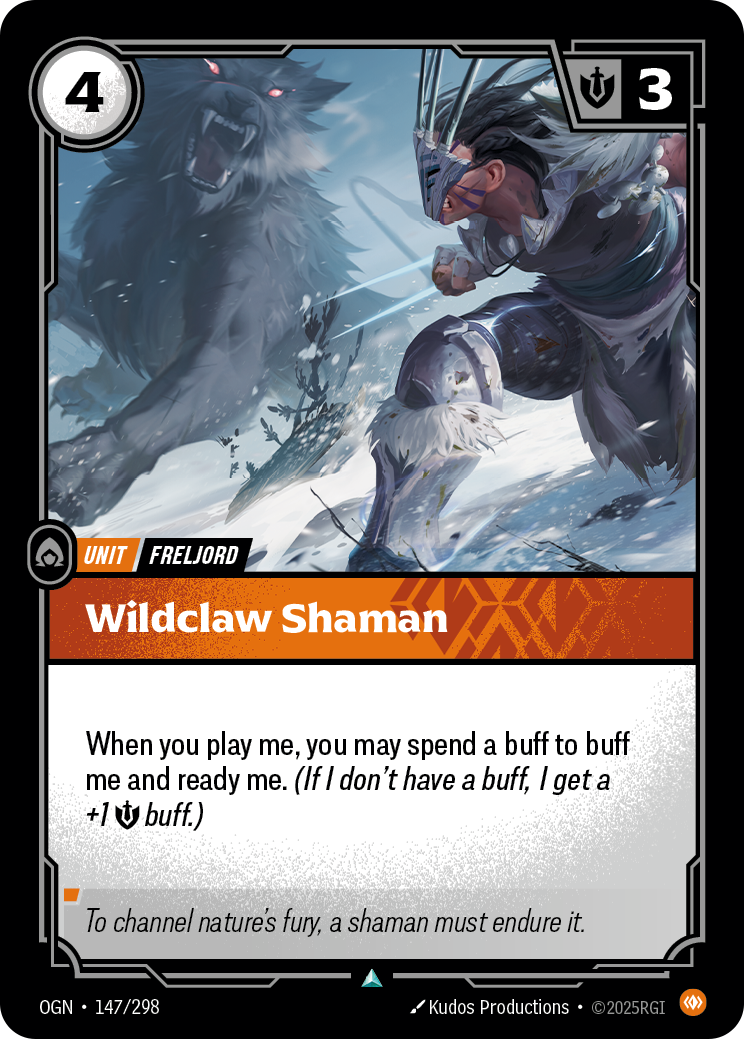 Wildclaw Shaman - 147 - [OGN]