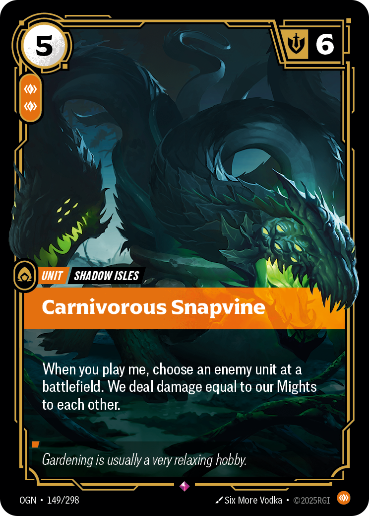 Carnivorous Snapvine - 149 - [OGN]