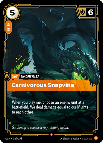 Carnivorous Snapvine - 149 - [OGN]