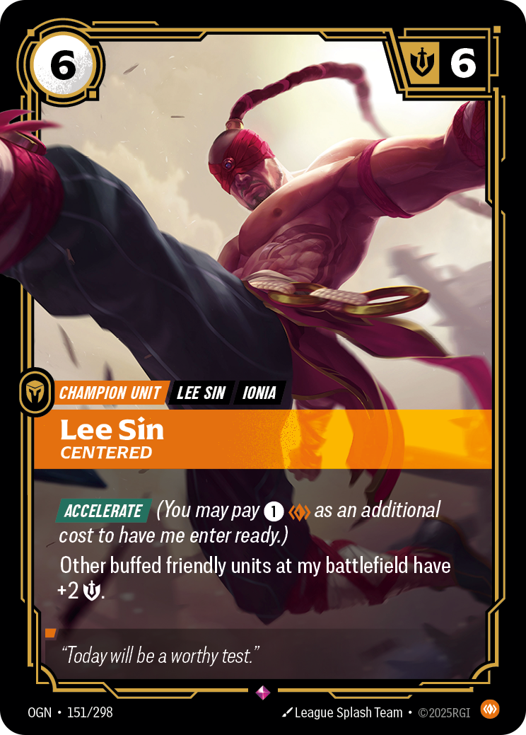 Lee Sin - Centered - 151 - [OGN]