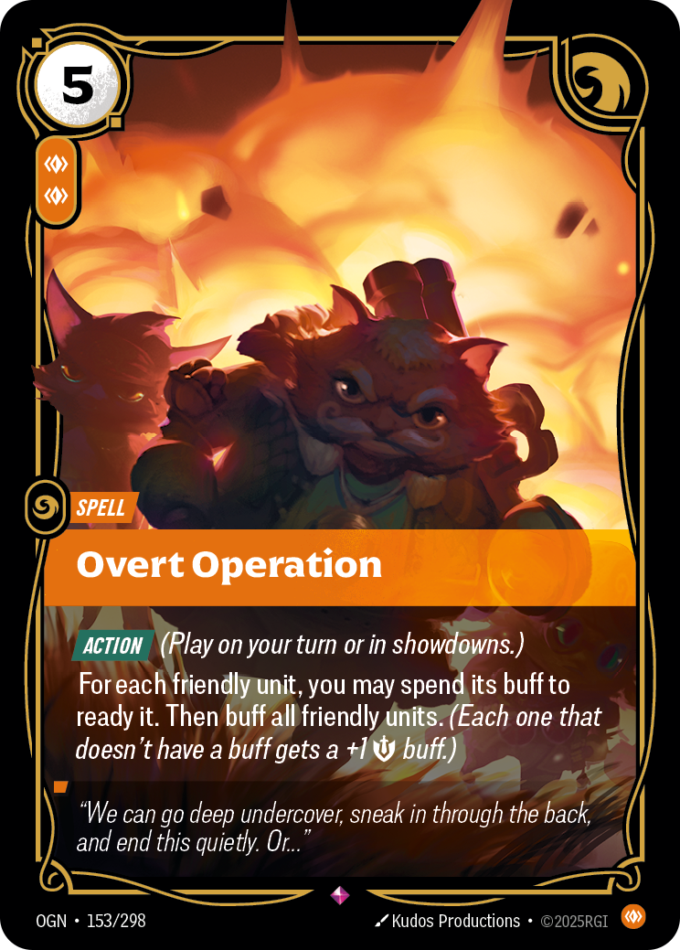 Overt Operation - 153 - [OGN]