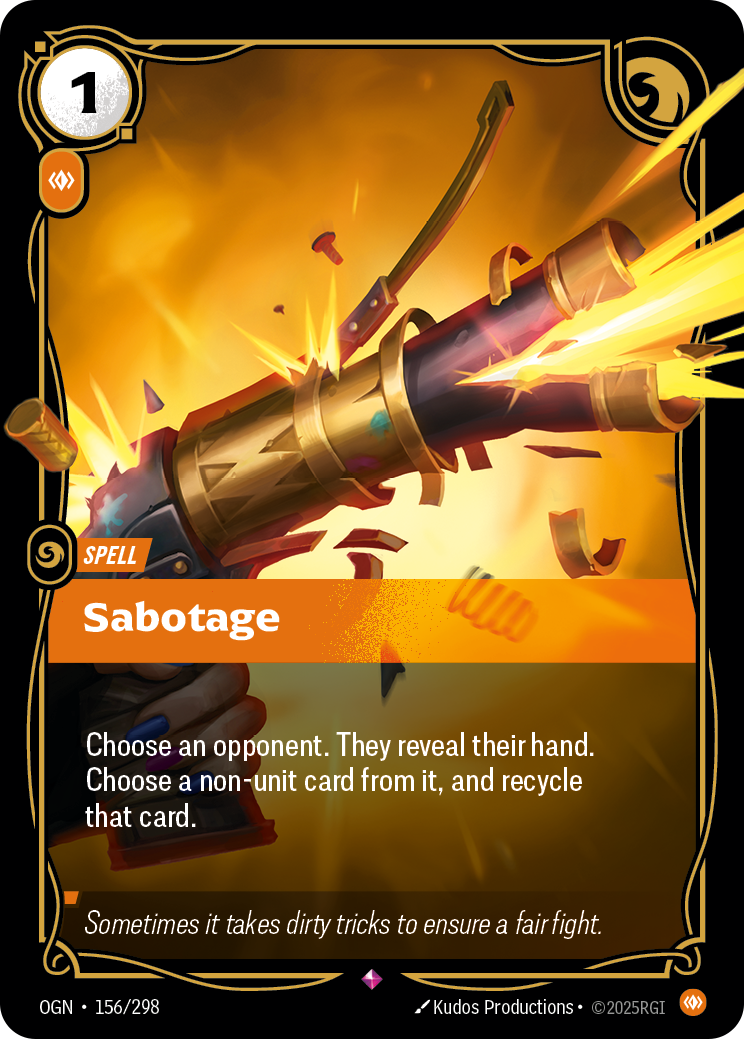 Sabotage - 156 - [OGN]