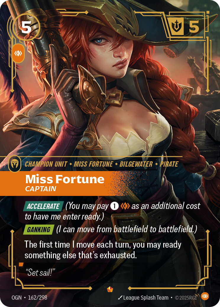 Miss Fortune - Captain - 162 - [OGN]