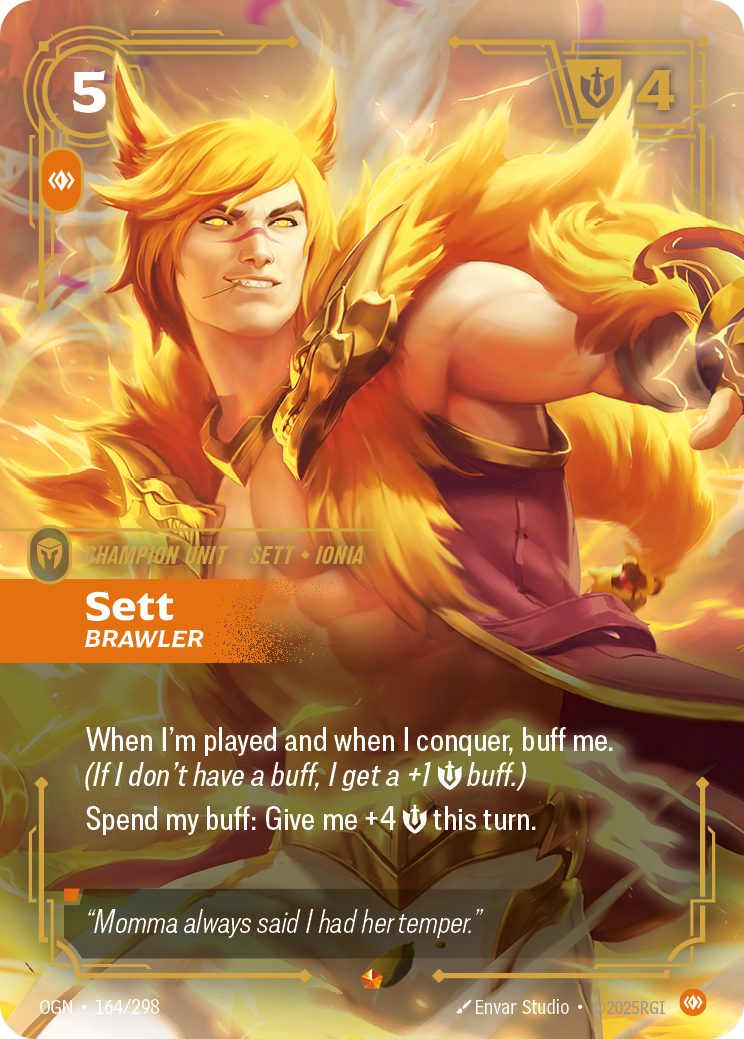 Sett - Brawler - 164 - [OGN]