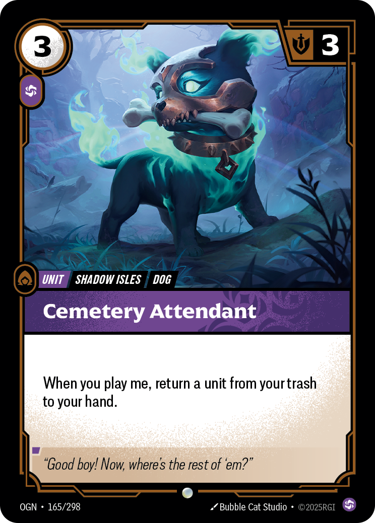 Cemetery Attendant - 165 - [OGN]