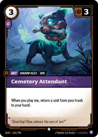 Cemetery Attendant - 165 - [OGN]