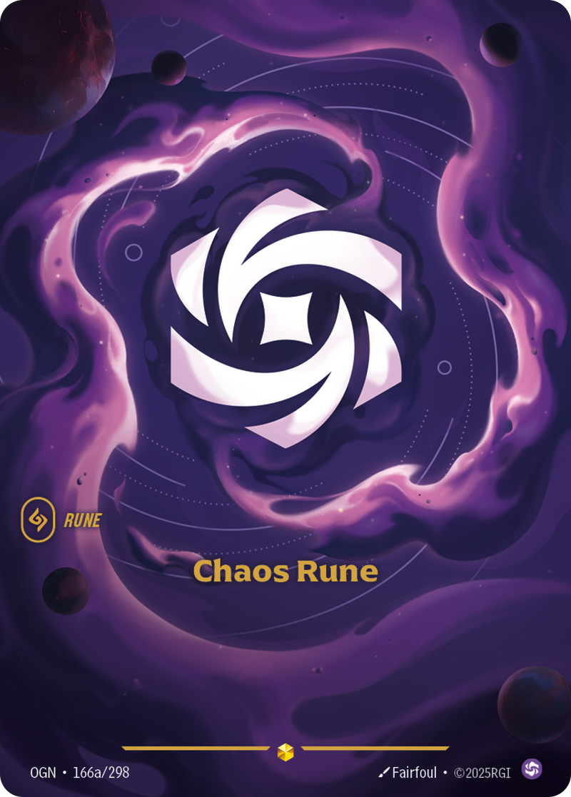 Chaos Rune (Alternate Art) - 166 - [OGN]