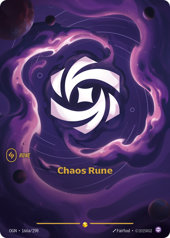 Chaos Rune (Alternate Art) - 166 - [OGN]
