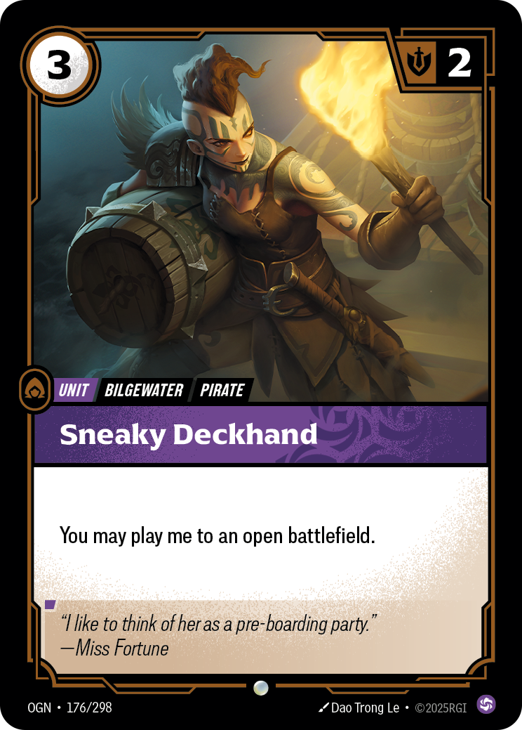 Sneaky Deckhand - 176 - [OGN]
