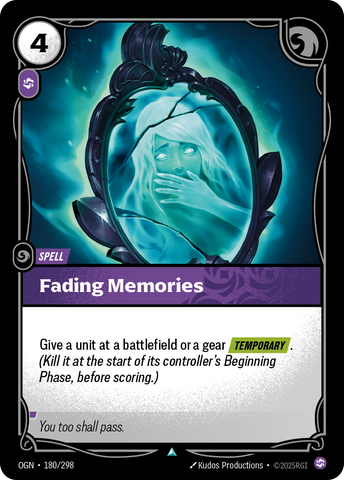 Fading Memories - 180 - [OGN]
