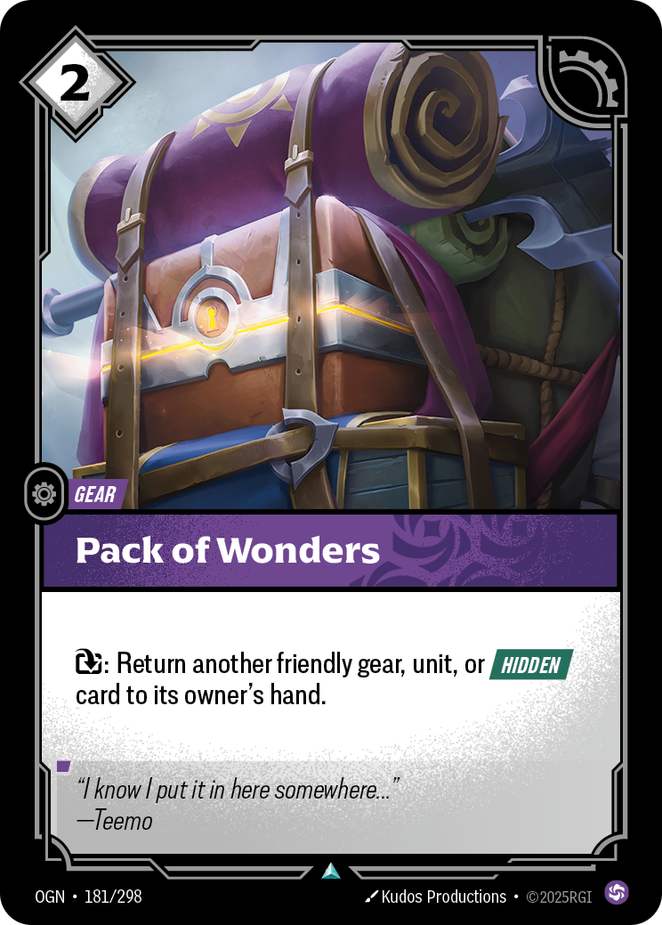 Pack of Wonders - 181 - [OGN]