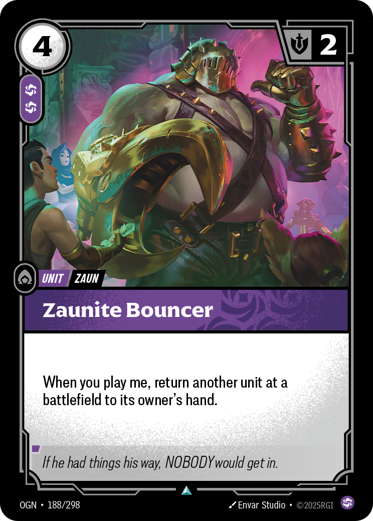 Zaunite Bouncer - 188 - [OGN]