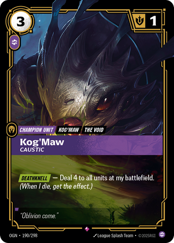 Kog'Maw - Caustic - 190 - [OGN]