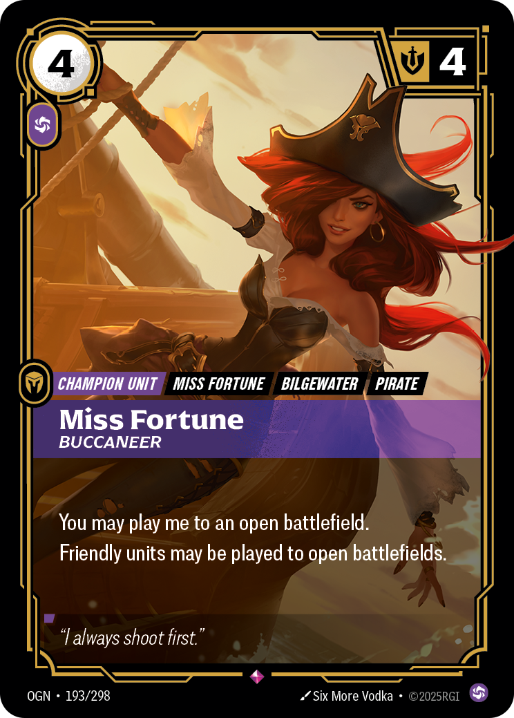 Miss Fortune - Buccaneer - 193 - [OGN]