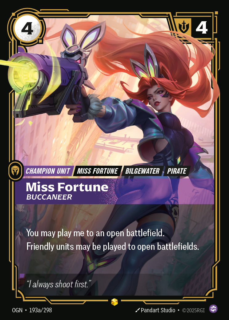 Miss Fortune - Buccaneer (Alternate Art) - 193 - [OGN]