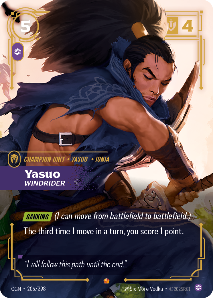 Yasuo - Windrider - 205 - [OGN]