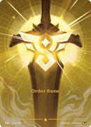 Order Rune (Alternate Art) - 214 - [OGN]