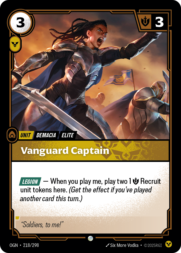 Vanguard Captain - 218 - [OGN]