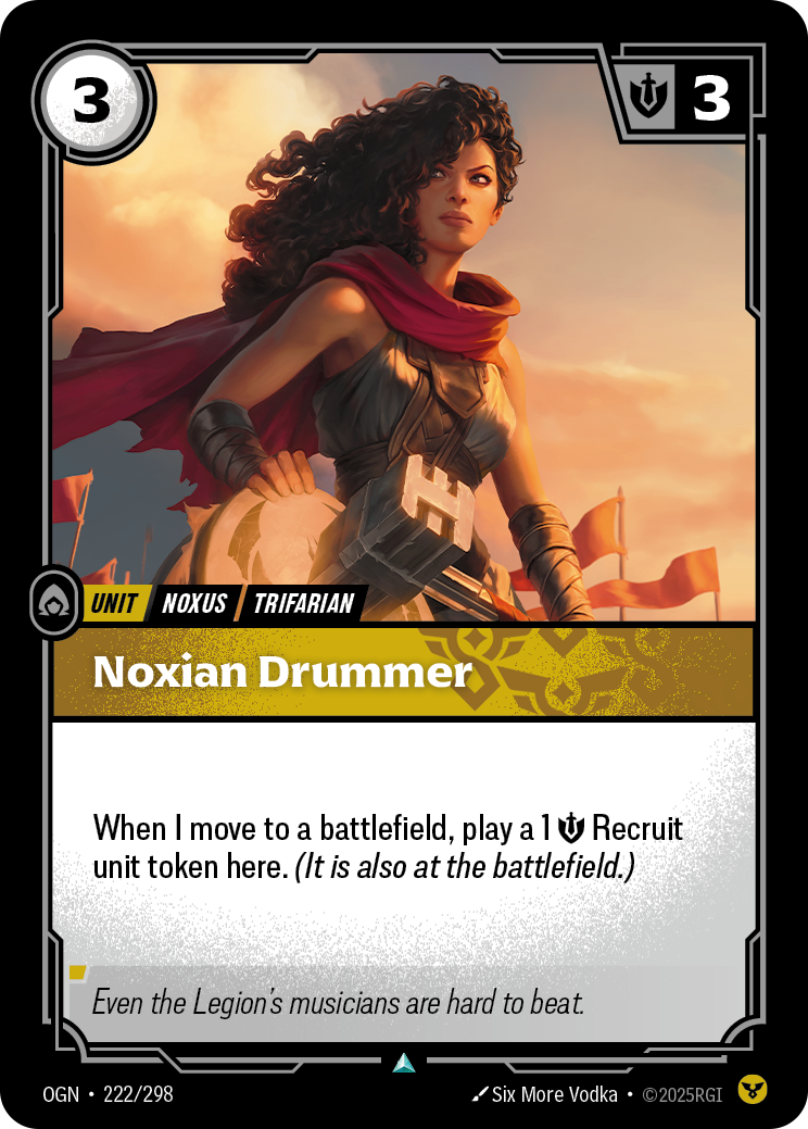 Noxian Drummer - 222 - [OGN]
