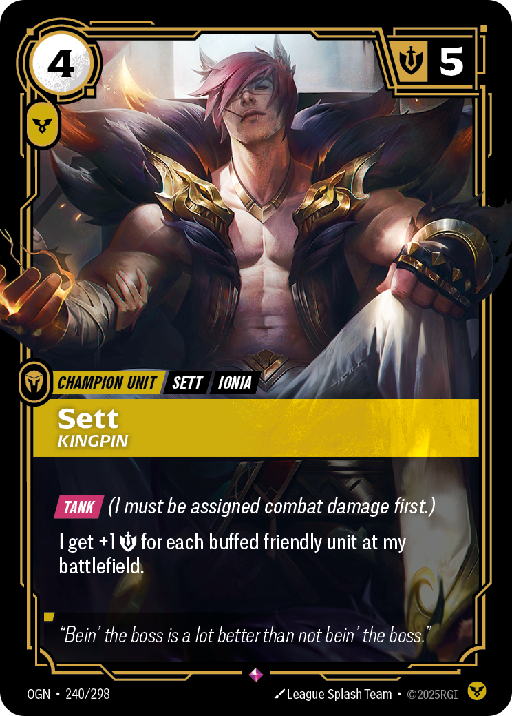 Sett - Kingpin - 240 - [OGN]