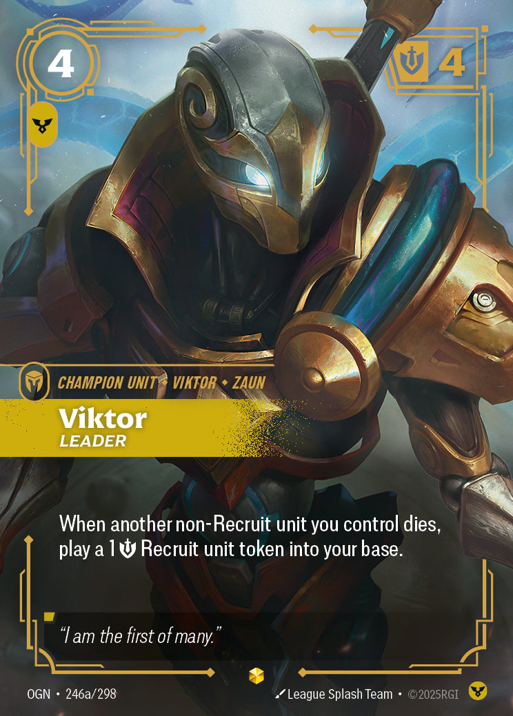 Viktor - Leader (Alternate Art) - 246 - [OGN]