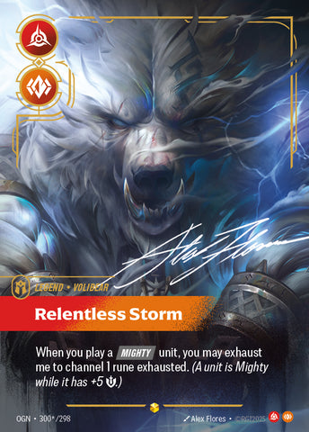 Volibear - Relentless Storm (Signature) - 300 - [OGN]