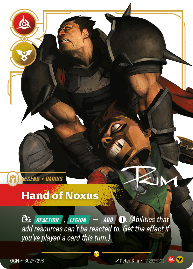 Darius - Hand of Noxus (Signature) - 302 - [OGN]