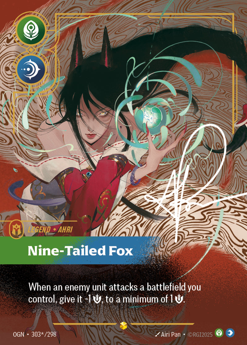 Ahri - Nine-Tailed Fox (Signature) - 303 - [OGN]