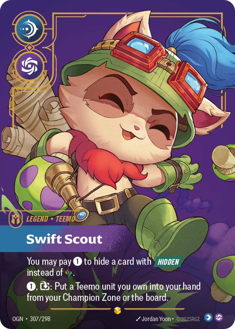 Teemo - Swift Scout (Overnumbered) - 307 - [OGN]